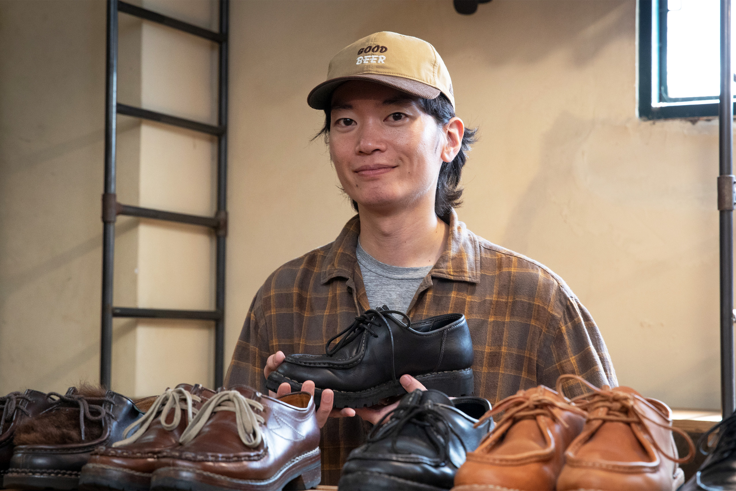 スタッフ貝 写真